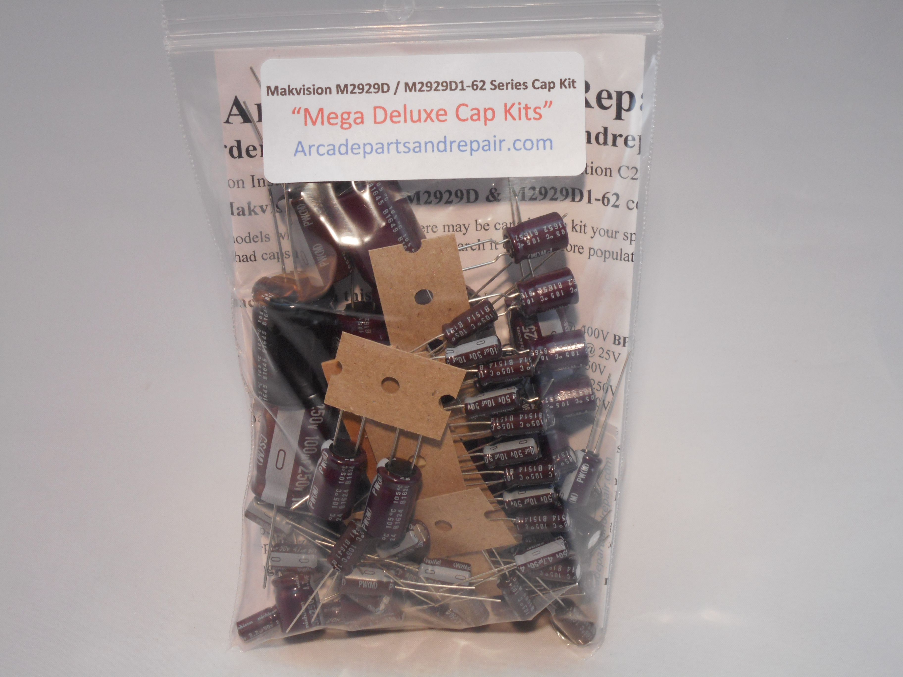 Makvision / Wei-Ya M2929D & M2929D1-62 Monitor Cap Kit 105C