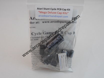 Atari Stunt Cycle PCB Complete 105C Axial Cap Kit