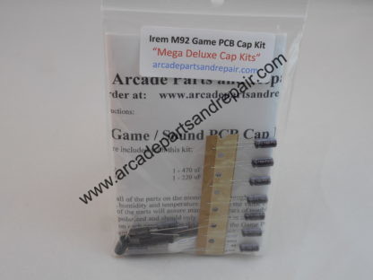 Irem M92 Game PCB Cap Kit 105C Nichicon