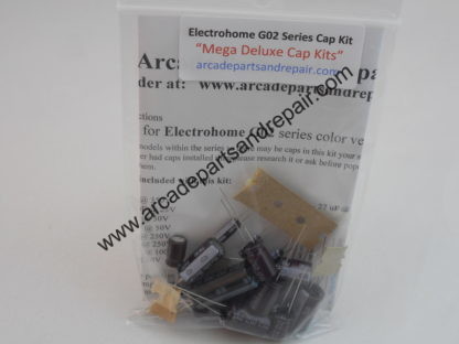 Electrohome G02 Monitor Cap Kit 105C Nichicon