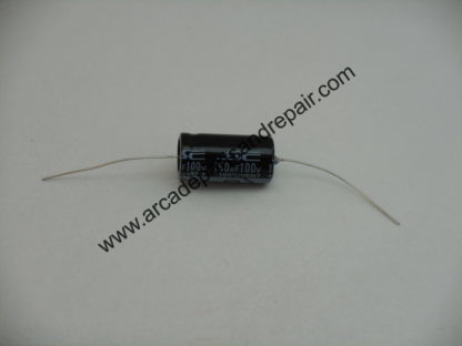 150uF 100V Axial Capacitor 105C