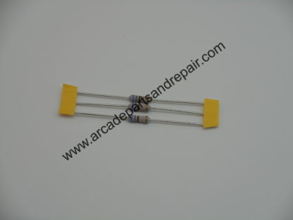 680 OHM 1 WATT METAL OXIDE POWER RESISTOR (3 pieces) (R1081)