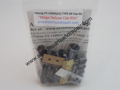 Tatung VT-1440S Type 66 Monitor Cap Kit 105C Nichicon
