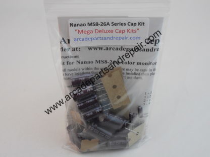 Nanao MS8-26A Monitor Cap Kit 105C Nichicon