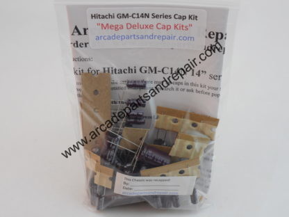 Hitachi GM-C14N Monitor Cap Kit 105C Nichicon