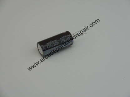 470uF 200V Nichicon 105c Radial Filter Capacitor