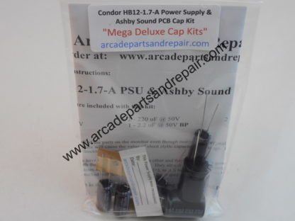 Condor HB12-1.7-A PSU & Ashby Sound PCB Cap Kit 105C Nichicon