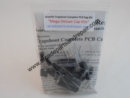 Gremlin Trapshoot Complete Game PCB 105C Cap Kit