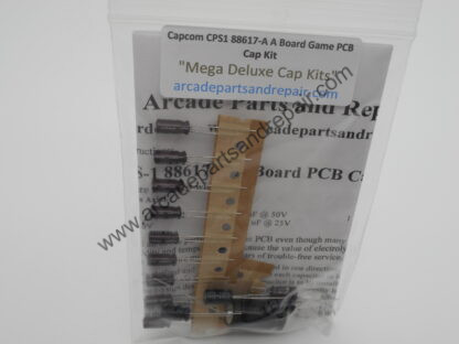 Capcom CPS-1 88617-A A Board PCB 105C Cap Kit